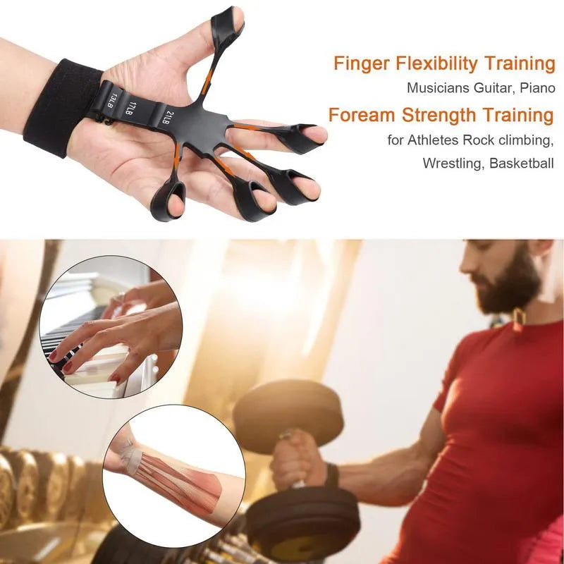 Finger Stretcher Hand Grip Trainer